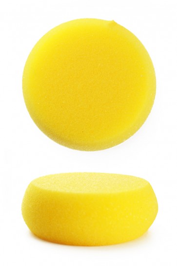 PXP Professional Colours Schminkspons per 2 stuks geel afgerond dia. 7.5 cm