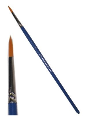 PXP Professional Colours penseel spits nr. 3 mt. Ø 2 mm
