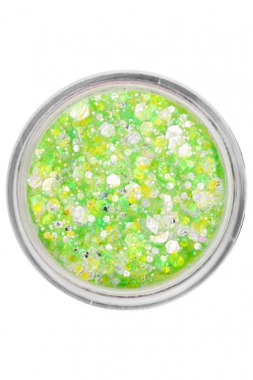 PXP pressed chunky glitter cream neon green candy 10 ml