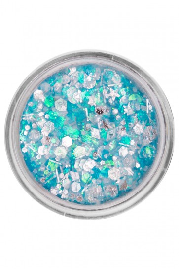PXP pressed chunky glitter cream turquoise candy 10 ml