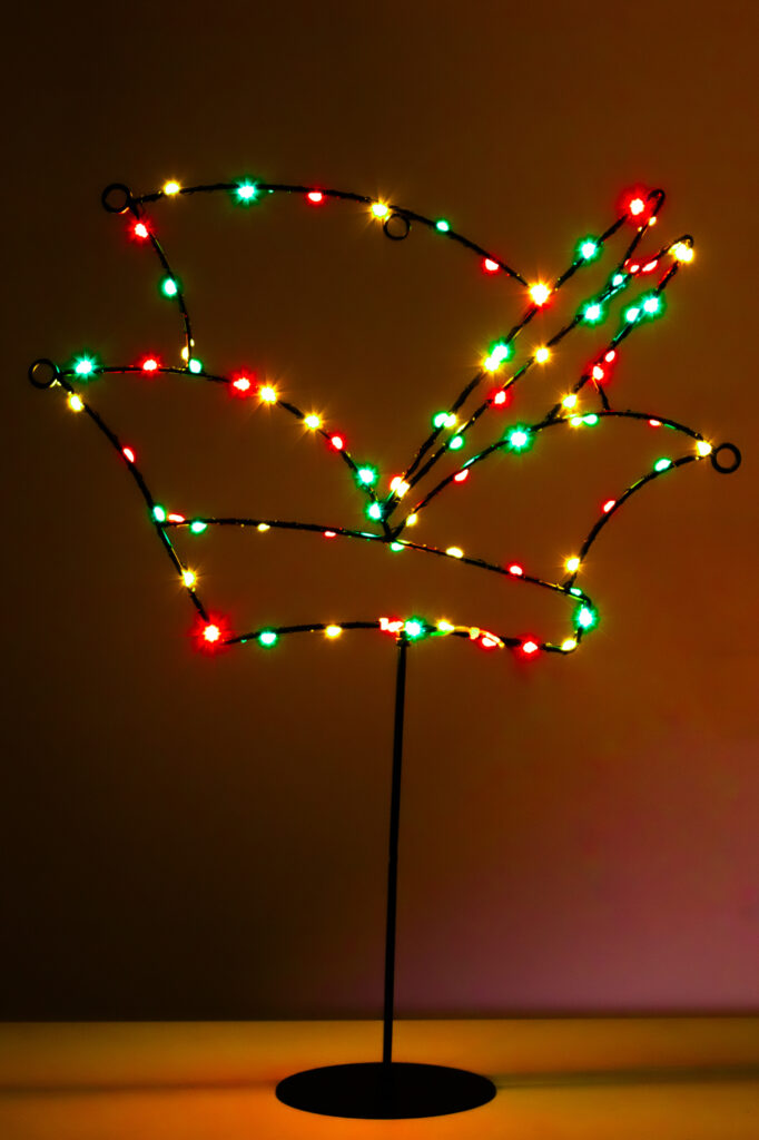 Verlichte decoratie prinsenmuts